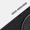 Vivo X200 ABEEL 6D Micro Relief MagSafe Case - Carbon Fiber Black - 4