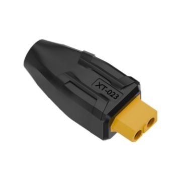 XT-023 XT60 Female to 5.5x2.5 Female Adapter - Interchange Connector - 1