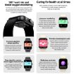 ZW36A Smart Watch - 1.83" Display, BT Call, Blood Oxygen/Pressure/Heart Rate - 6