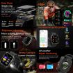 ZW69 1.97" AMOLED Smart Watch, BT Call, Blood Oxygen/Heart Rate, Grey - 5
