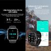 ZW59 1.95" BT Call Sports Smart Watch, Blood Oxygen/Heart Rate, Black - 6