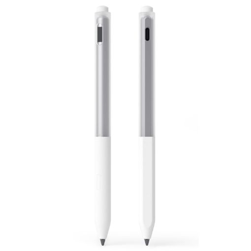 Lenovo Gen3 Stylus Pen 2pcs Set with White Silicone Protective Cover - 1