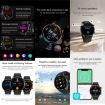 ZW63 Smart Watch - 1.39" Screen, Heart Rate/BP/Sugar/Oxygen/Temp Test (Black) - 6