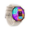 ZW63 Smart Watch - 1.39" Round Screen, Heart Rate/BP/Sugar/Oxygen/Temp, Gold - 2