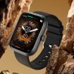 ZW65 Fitness Smart Watch, 2.01" Display, Blood Oxygen/Pressure/Heart Rate, Black - 8