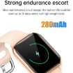 KT73S Smart Watch - 1.85" Screen, BT Call, Health Monitoring (Black) - 7
