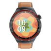 T82 1.43" Round Screen Smart Watch, BT Call, Health Monitoring, Leather Strap - 2