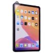 iPad Pro 13 2024 Grey TPU Leather Back Case with Wristband - 4