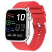 T92 1.81" IPS Smart Watch - Heart Rate, Blood Oxygen, Pressure (Red) - 1