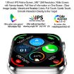 T92 1.81" IPS Smart Watch - Heart Rate, Blood Oxygen, Blood Pressure, Grey - 4