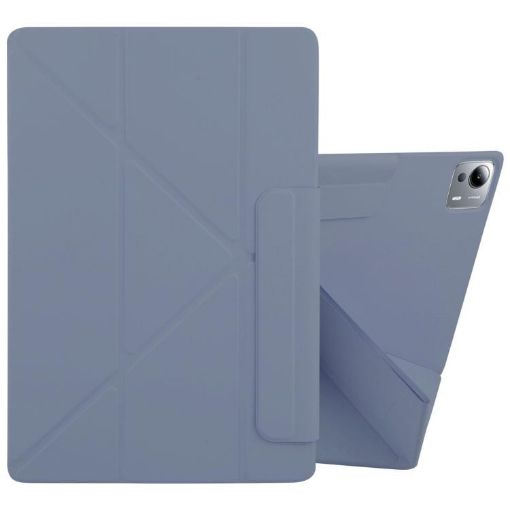Xiaomi Pad 7 Ultra Magnetic Leather Tablet Case - Lavender Purple - 1