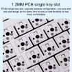 AULA F75 80 Keys RGB Mechanical Keyboard Wired/2.4G/Bluetooth Black - 6