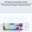 AULA F87 87-Key RGB Mechanical Keyboard Wired/2.4G/Bluetooth Blue - 2