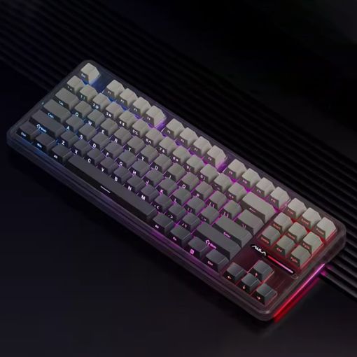 AULA F87 Pro 87-Key RGB Mechanical Keyboard Wired/2.4G/Bluetooth - 1