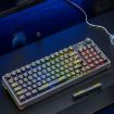 AULA F98 Pro 99-Key RGB Mechanical Keyboard, Ice Crystal Shaft, Wired/2.4G/Bluetooth - 1