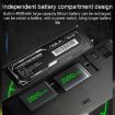 AULA F98 Pro 99-Key RGB Mechanical Keyboard, Ice Crystal Shaft, Wired/2.4G/Bluetooth - 6