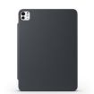 iPad Pro 13 2024 Magnetic Leather Tablet Case - Black - 3