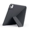 iPad Pro 13 2024 Magnetic Leather Tablet Case - Black - 4