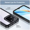 For Honor X5b Plus Black Acrylic Hybrid TPU Phone Case - Colorful Series - 6
