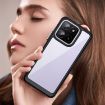 For Honor X5b Plus Black Acrylic Hybrid TPU Phone Case - Colorful Series - 7