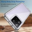 For Honor X5b Plus Transparent Acrylic Hybrid TPU Phone Case - 3
