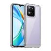 For Honor X6b Colorful Series Acrylic Hybrid TPU Phone Case Transparent - 1