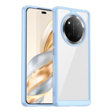 For Honor X9c Blue Acrylic Hybrid TPU Phone Case - Colorful Series - 1