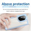 For Honor 300 Ultra Colorful Acrylic Hybrid TPU Phone Case - Blue - 4