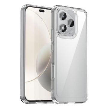 For Honor 400 Lite Global Acrylic Hybrid TPU Phone Case (Transparent) - 1
