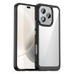 For Honor X70i Black Acrylic Hybrid TPU Phone Case - Colorful Series - 1