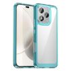 For Honor X70i Transparent Blue Acrylic TPU Phone Case - Colorful Series - 1