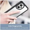 For Honor 400 Global 156.5mm Colorful Acrylic TPU Phone Case Black - 5