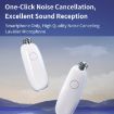 FUNSNAP M3 Wireless Microphone with Monitoring Earphones, Type-C, White - 2