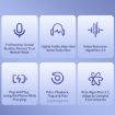 FUNSNAP M3 Wireless Microphone with Monitoring Earphones, Type-C, White - 3