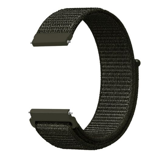 Samsung Galaxy Watch 42mm Nylon Braided Band Army Green - 1