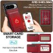 Google Pixel 10/10 Pro LC.IMEEKE L3 RFID Card Bag Magsafe Case Red - 4