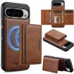 Google Pixel 10 Pro XL LC.IMEEKE L5 RFID Card Bag Magsafe Case Brown - 1