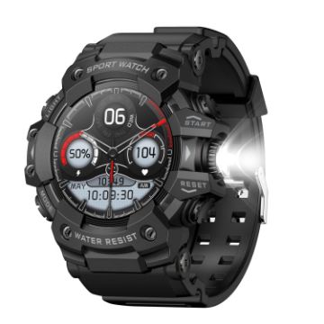 LC21 1.32" TFT Round Screen Sports Smart Watch with Blood Oxygen Monitor - 1