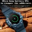 Camouflage Blue LC21 1.32" TFT Sports Smart Watch with Blood Oxygen Monitor - 8