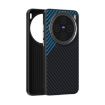 Vivo X200 ABEEL C Carbon Fiber 6D MagSafe Case - Black Blue - 1