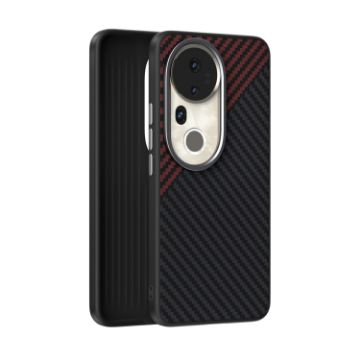 Vivo S20 Pro ABEEL C Carbon Fiber 6D MagSafe Phone Case Black Red - 1