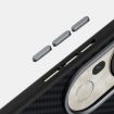 Vivo S20 Pro ABEEL C Carbon Fiber 6D MagSafe Phone Case Black Red - 4