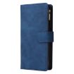 Samsung Galaxy A17 5G Frosted Zipper Wallet Leather Case - Blue - 2