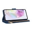 Samsung Galaxy A17 5G Frosted Zipper Wallet Leather Case - Blue - 6