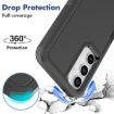 Samsung Galaxy A35/A55 5G Phone Case, 2 in 1 PC + TPU, Black - 3