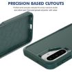 Samsung Galaxy A26 5G Phone Case, 2 in 1 PC + TPU, Dark Green - 5