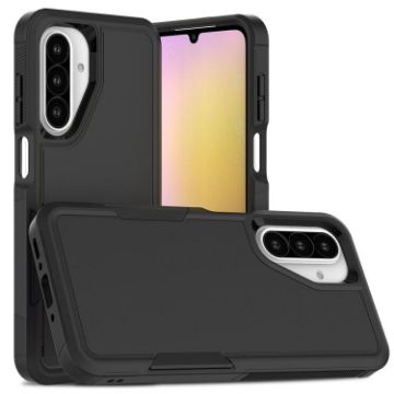 Samsung Galaxy A26 5G Phone Case - 2 in 1 PC + TPU (Black) - 1