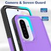 Samsung Galaxy A36 5G Phone Case, 2 in 1 PC + TPU, Purple - 2
