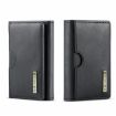 DG.MING M6 Series Black 3-Fold Multi Card Wallet - 1