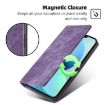 Redmi A5 4G RFID Anti-theft Magnetic Leather Phone Case Purple - 5